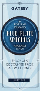 Gastby Blue Plate Specials eblast